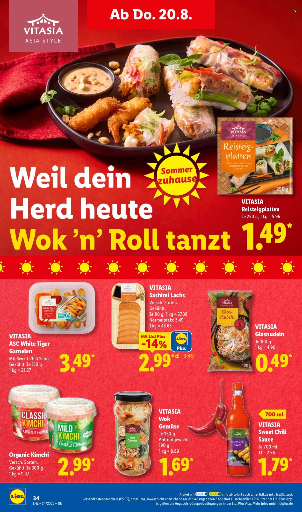 Lidl Prospekte  - 17.08.2026 - 22.08.2026. Seite 56