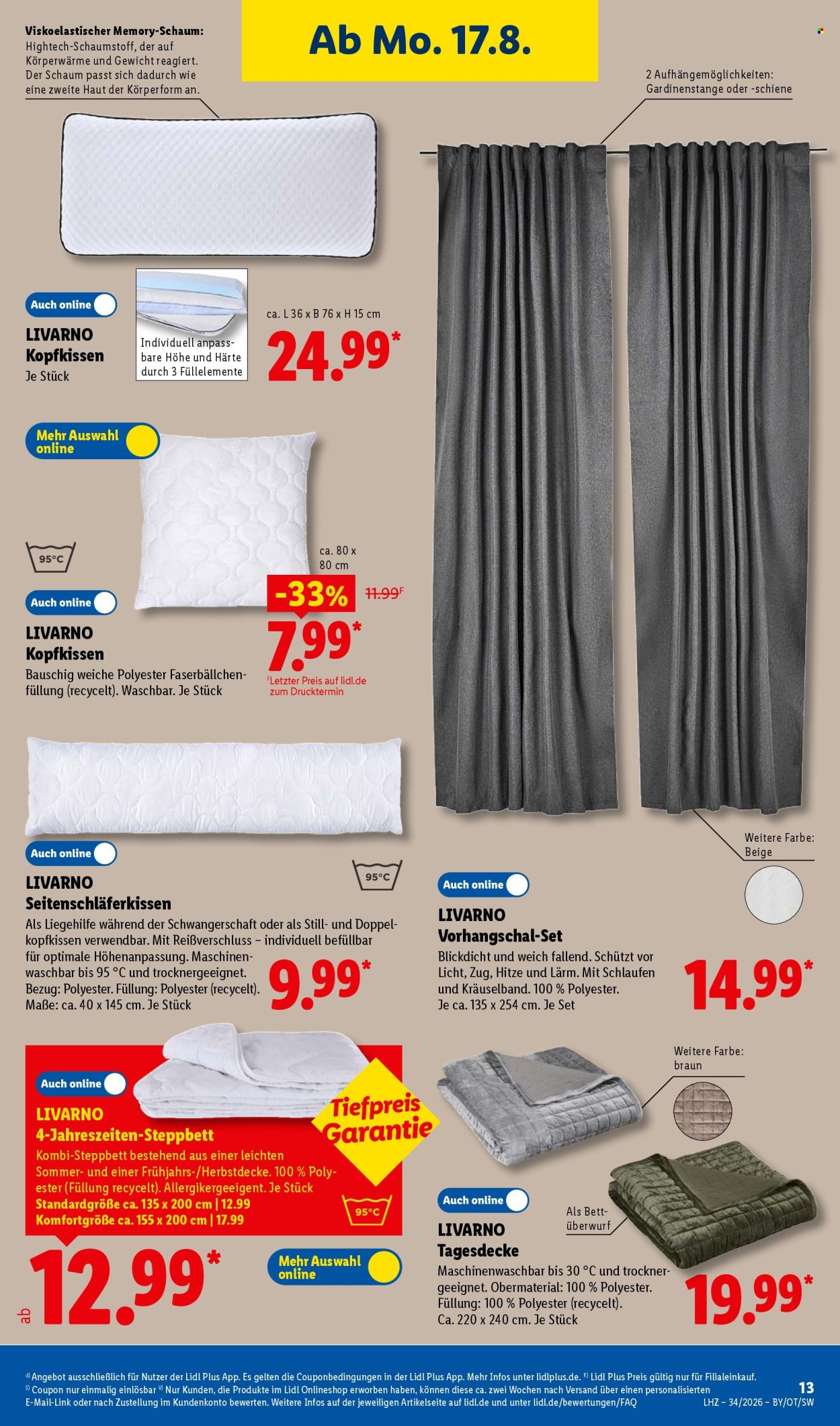 Lidl Prospekte  - 17.08.2026 - 22.08.2026. Seite 31