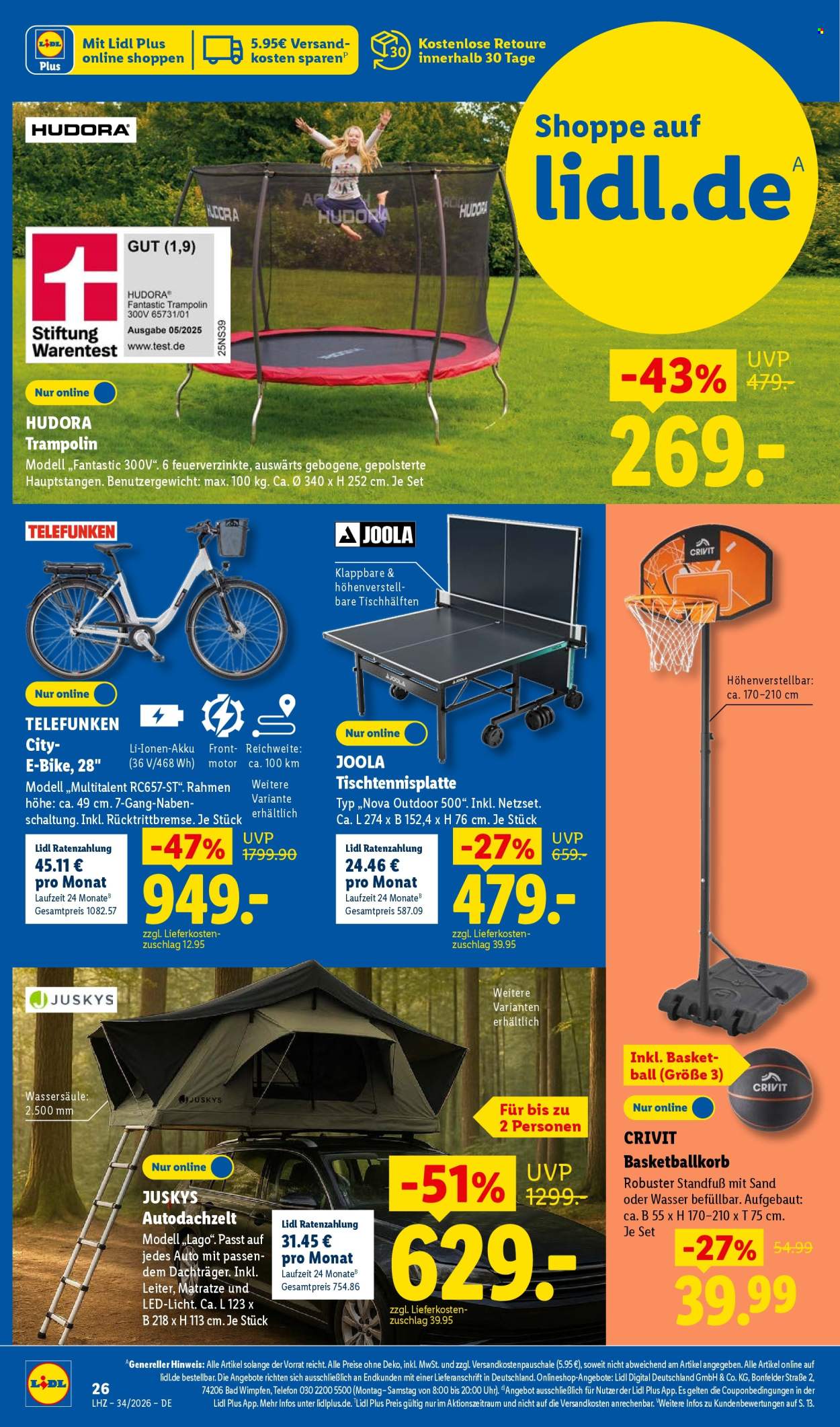 Lidl Prospekte  - 17.08.2026 - 22.08.2026. Seite 38