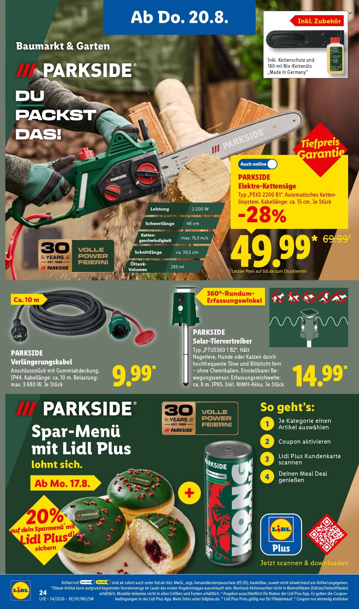 Lidl Prospekte  - 17.08.2026 - 22.08.2026. Seite 44