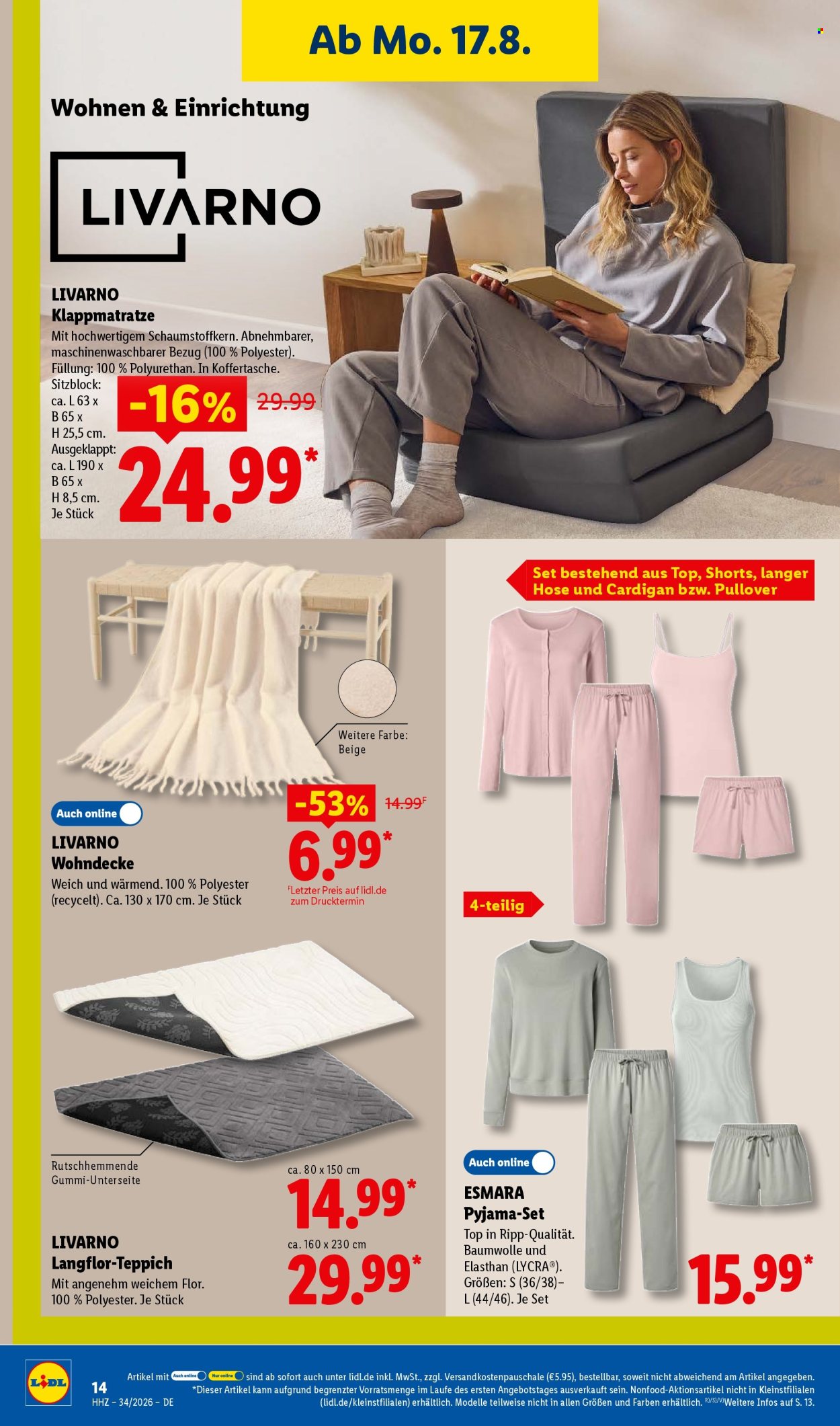 Lidl Prospekte  - 17.08.2026 - 22.08.2026. Seite 32
