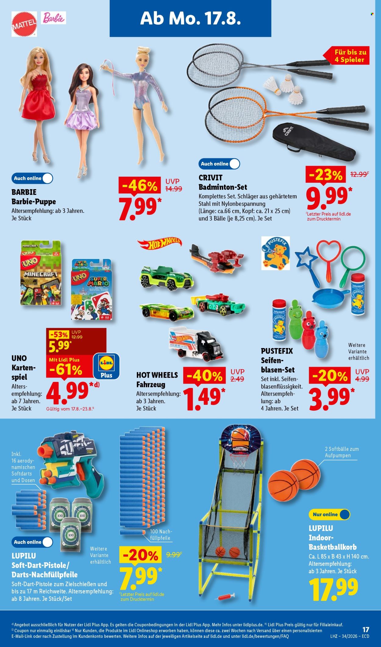 Lidl Prospekte  - 17.08.2026 - 22.08.2026. Seite 35