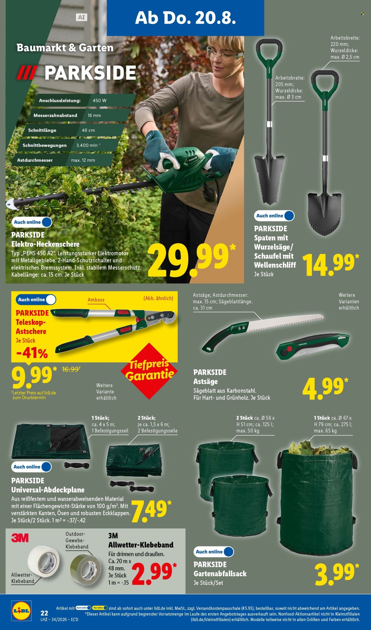 Lidl Prospekte  - 17.08.2026 - 22.08.2026. Seite 42