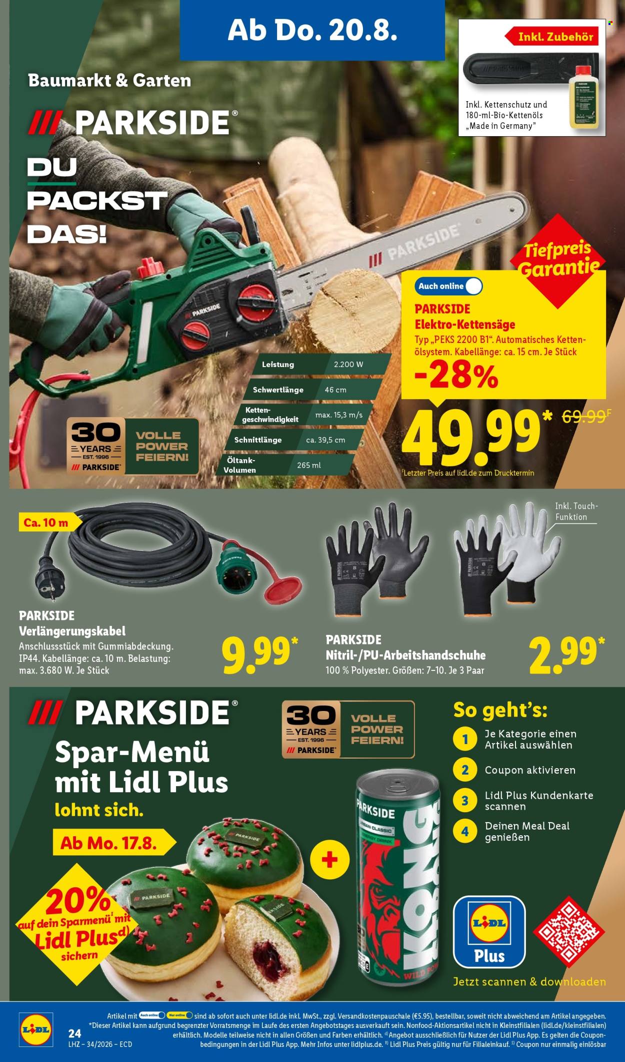 Lidl Prospekte  - 17.08.2026 - 22.08.2026. Seite 44