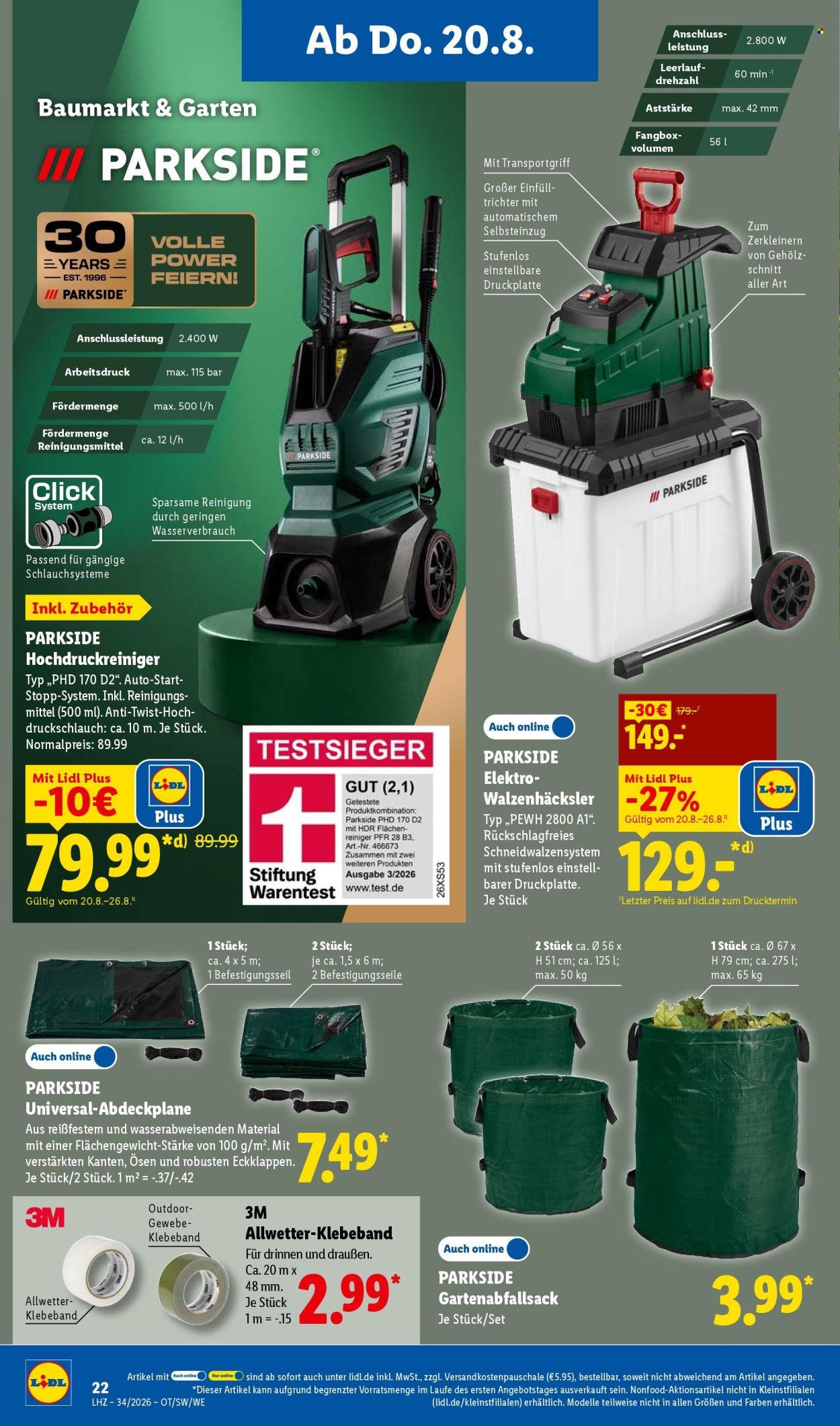 Lidl Prospekte  - 17.08.2026 - 22.08.2026. Seite 42