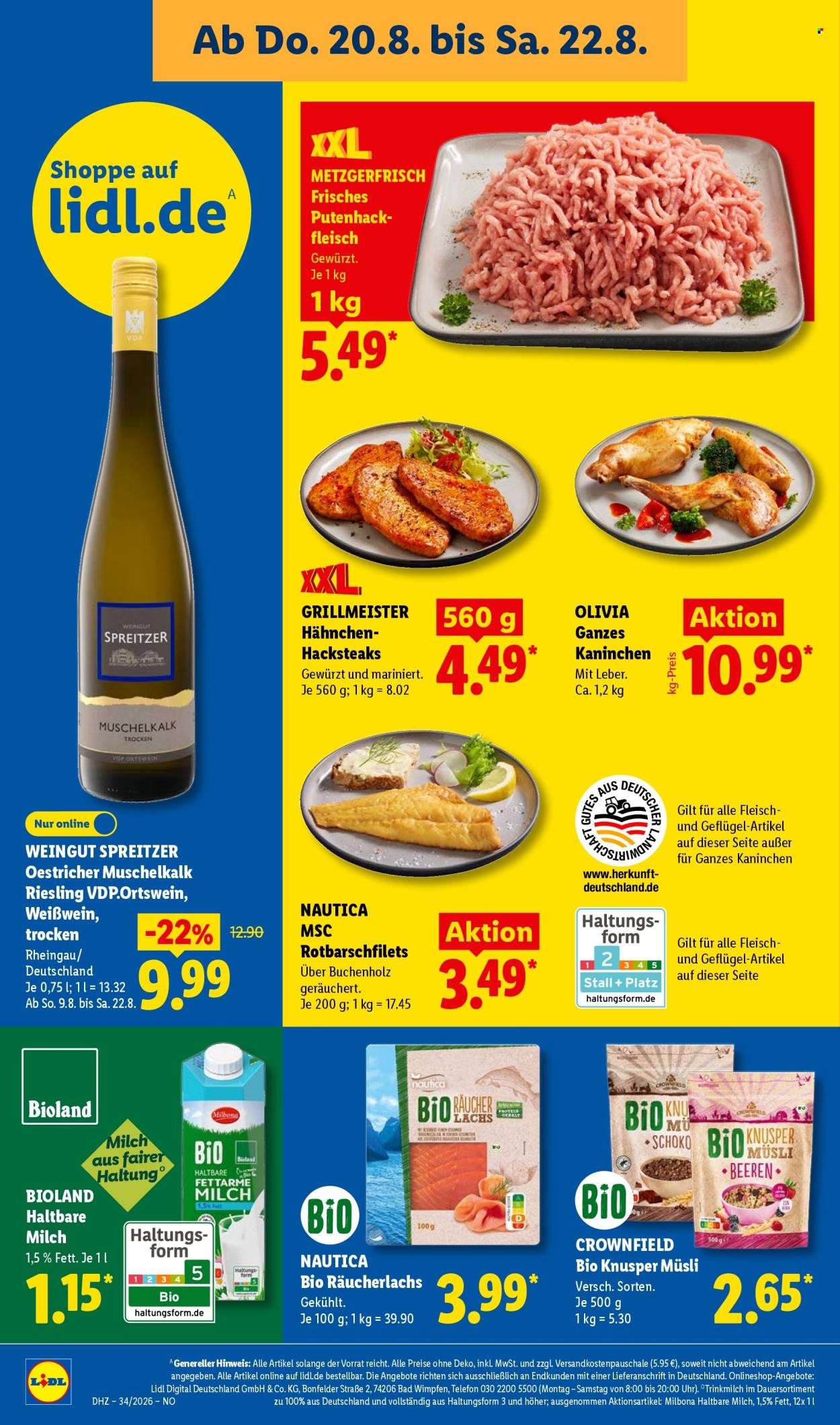 Lidl Prospekte  - 17.08.2026 - 22.08.2026. Seite 54