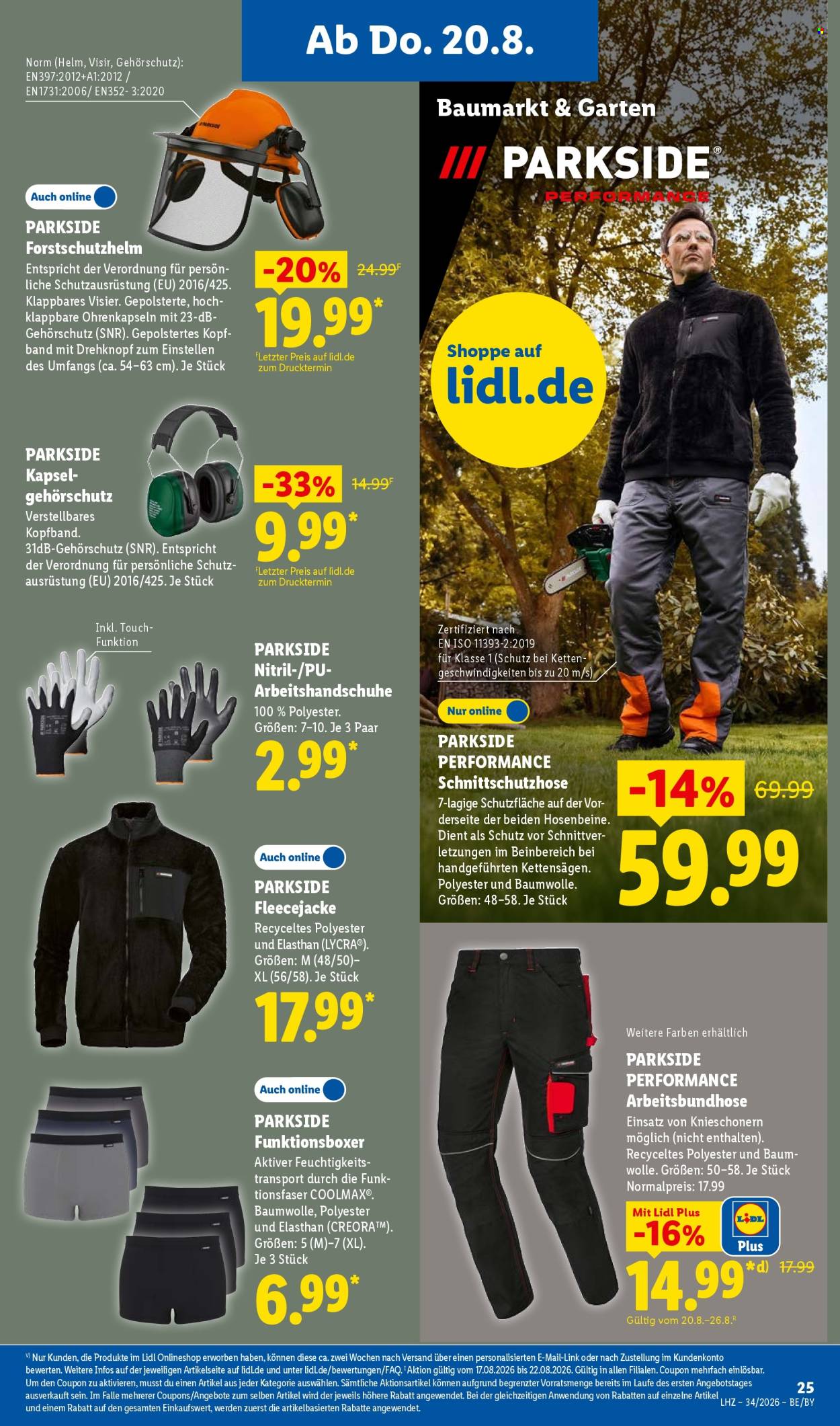 Lidl Prospekte  - 17.08.2026 - 22.08.2026. Seite 45