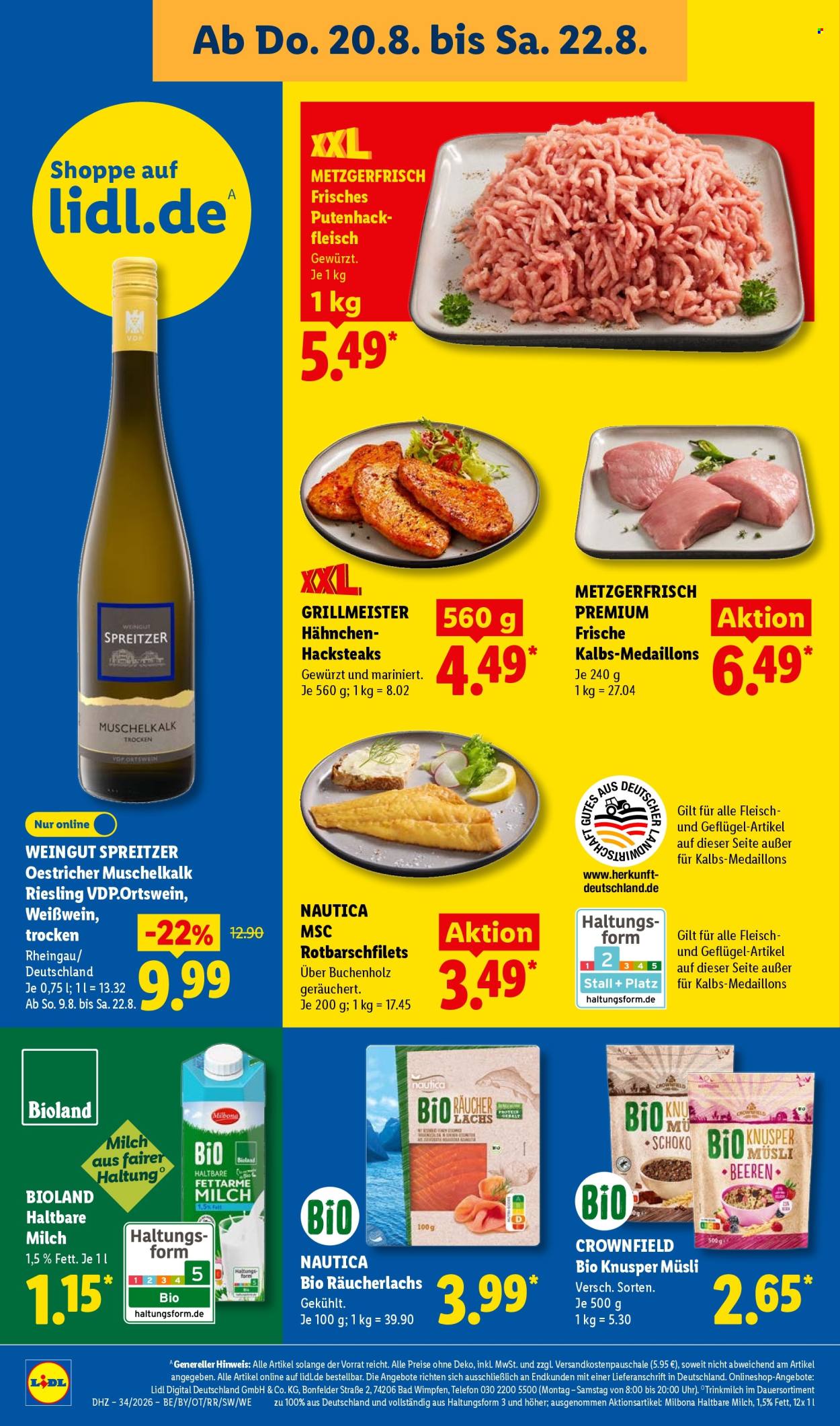 Lidl Prospekte  - 17.08.2026 - 22.08.2026. Seite 54