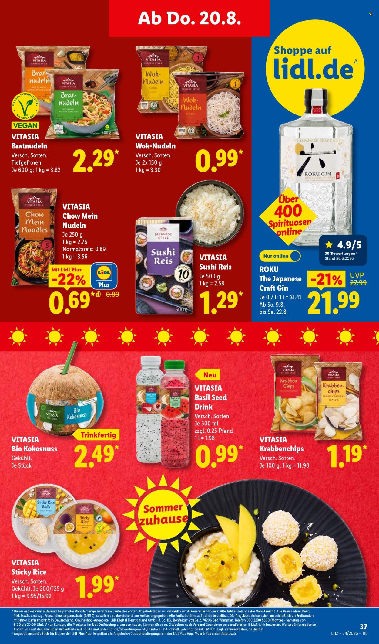 Lidl Prospekte  - 17.08.2026 - 22.08.2026. Seite 59