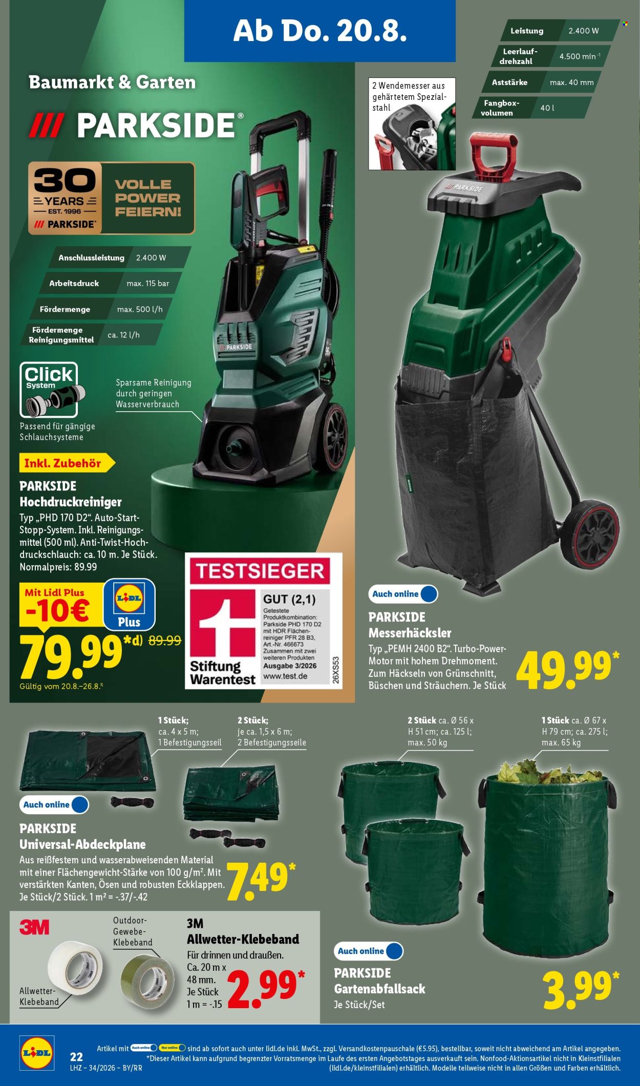 Lidl Prospekte  - 17.08.2026 - 22.08.2026. Seite 42