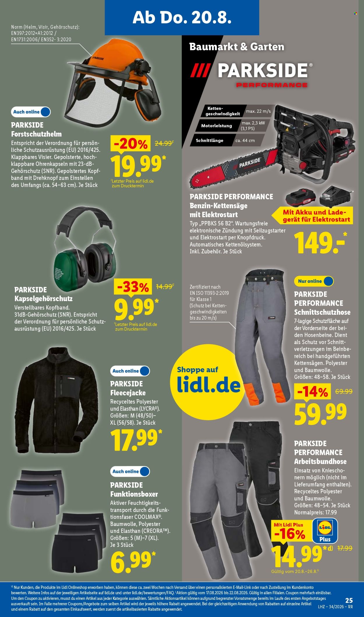 Lidl Prospekte  - 17.08.2026 - 22.08.2026. Seite 45