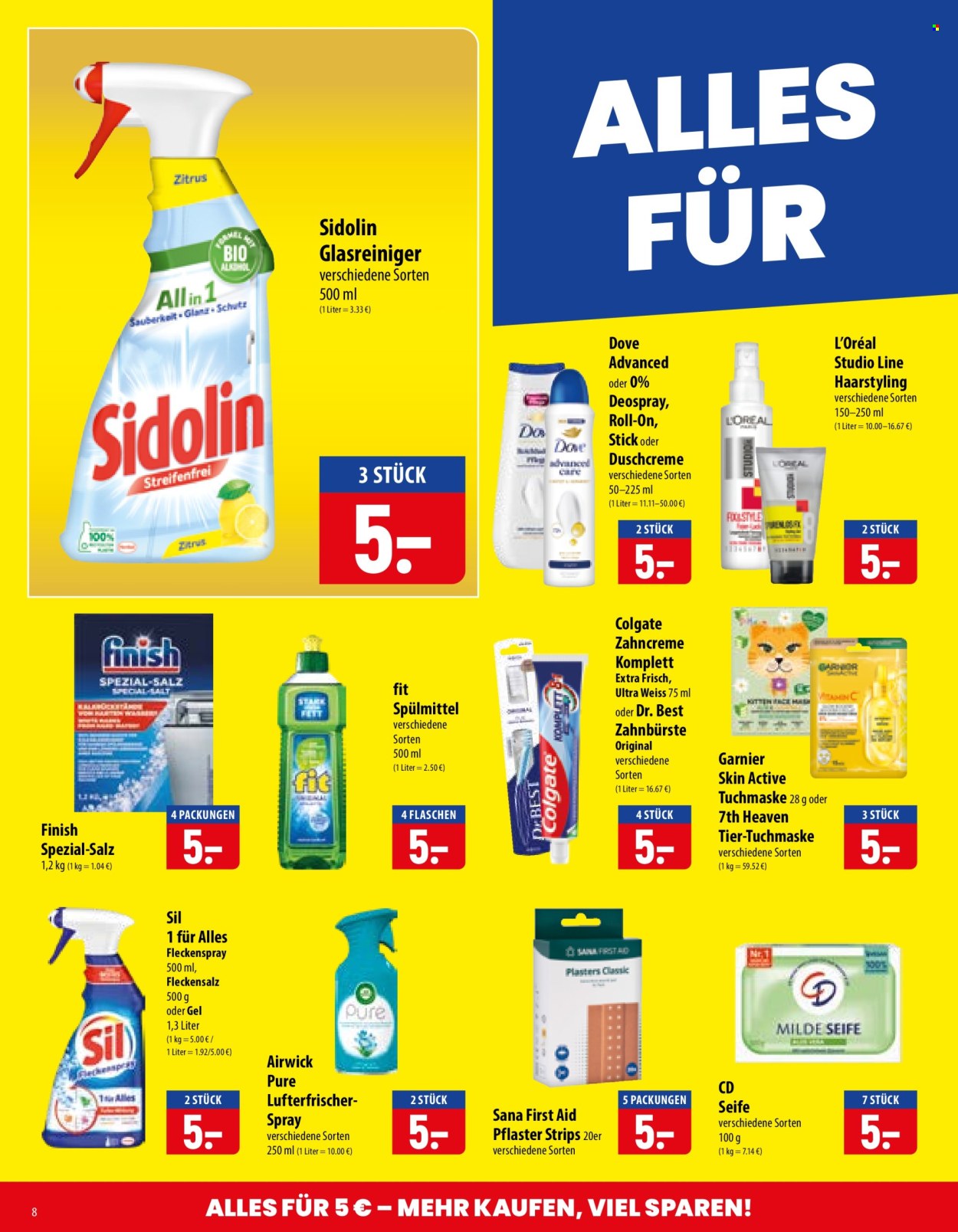 famila Prospekte  - 10.08.2026 - 15.08.2026. Seite 8