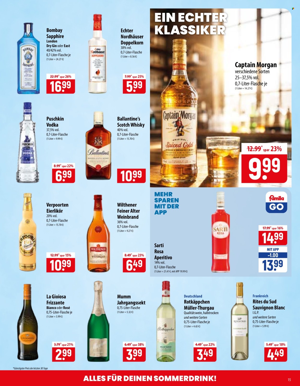 famila Prospekte  - 10.08.2026 - 15.08.2026. Seite 15