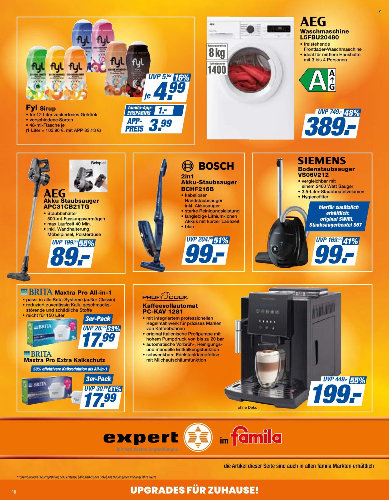 famila Prospekte  - 10.08.2026 - 15.08.2026. Seite 18