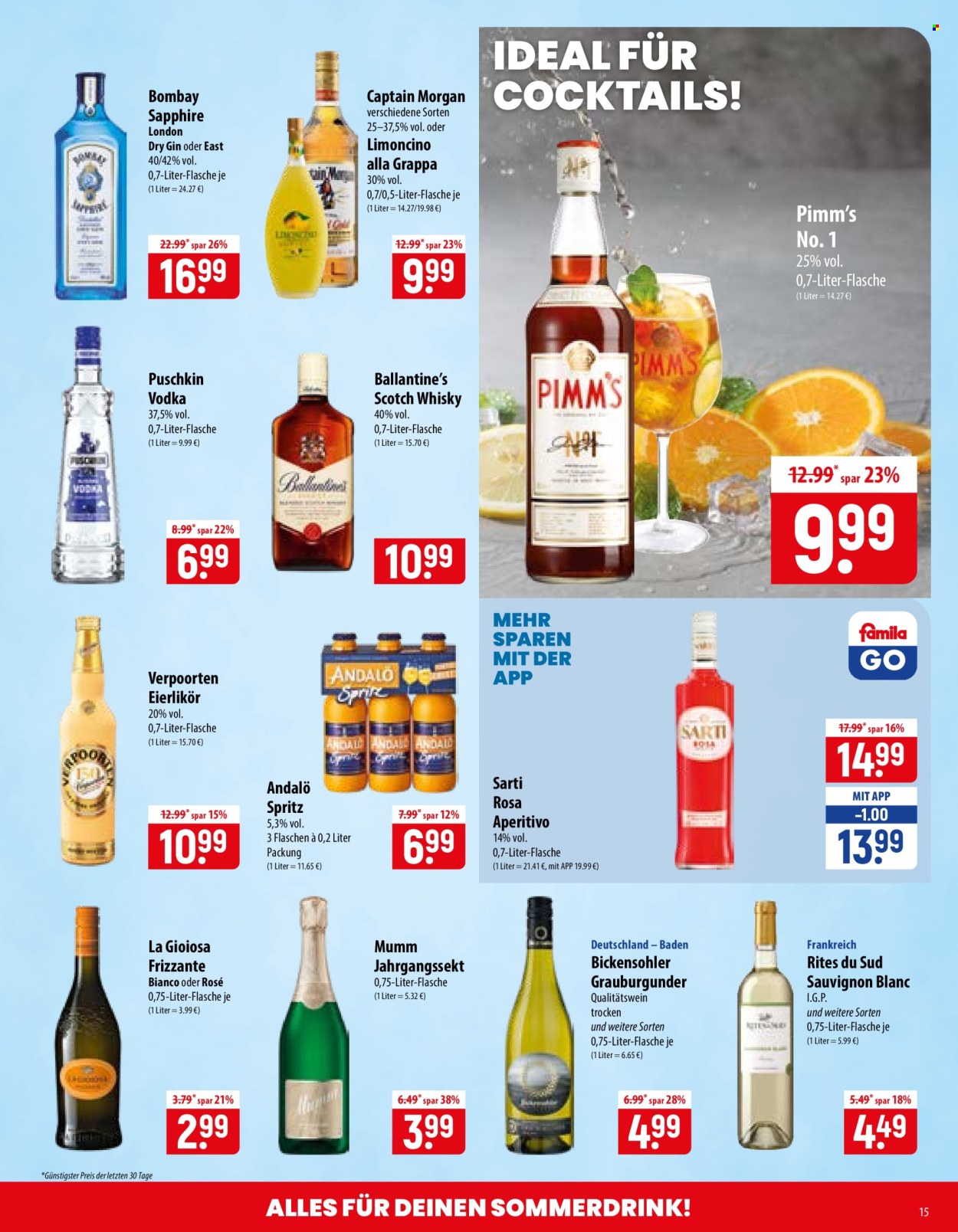 famila Prospekte  - 10.08.2026 - 15.08.2026. Seite 15