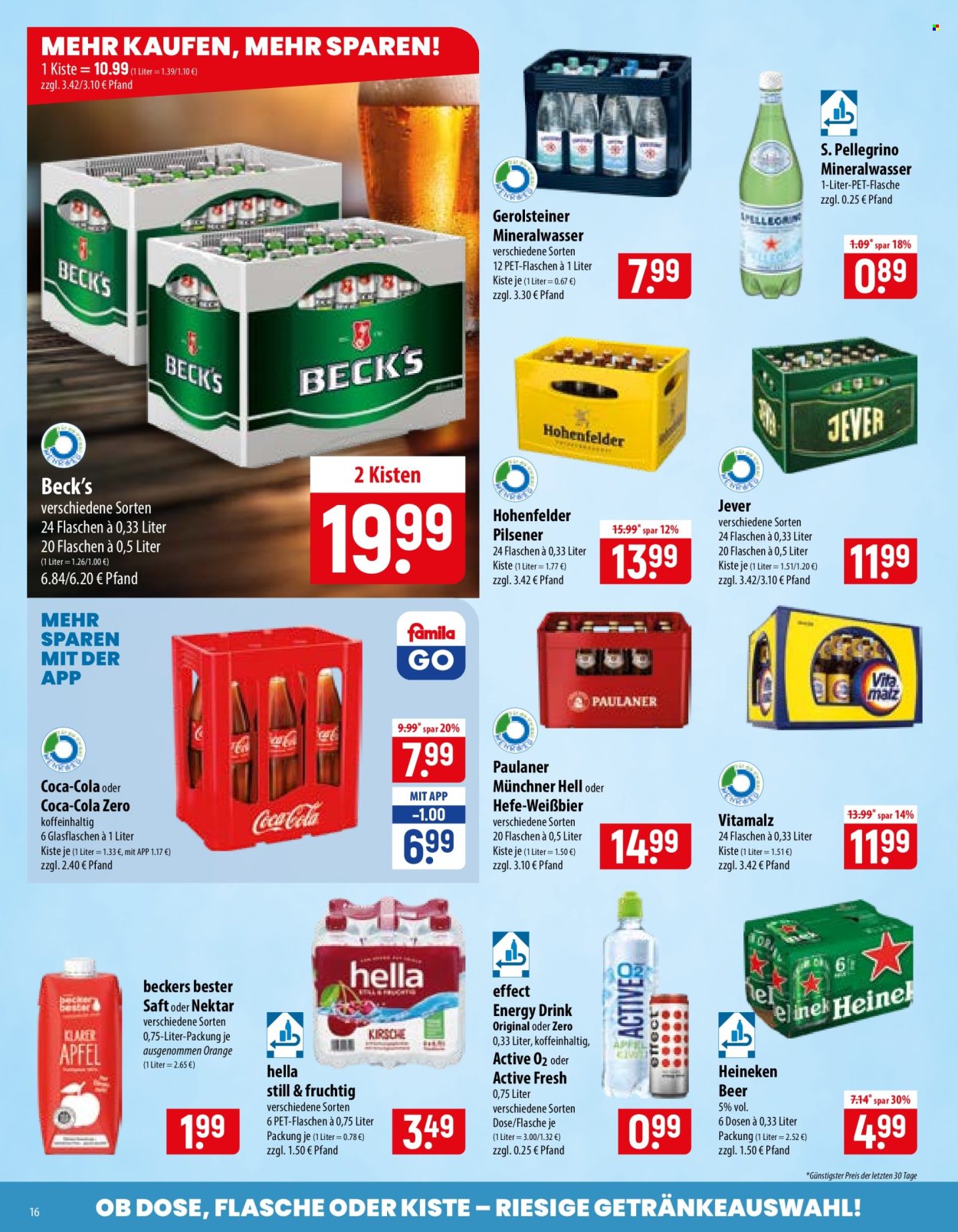 famila Prospekte  - 10.08.2026 - 15.08.2026. Seite 16