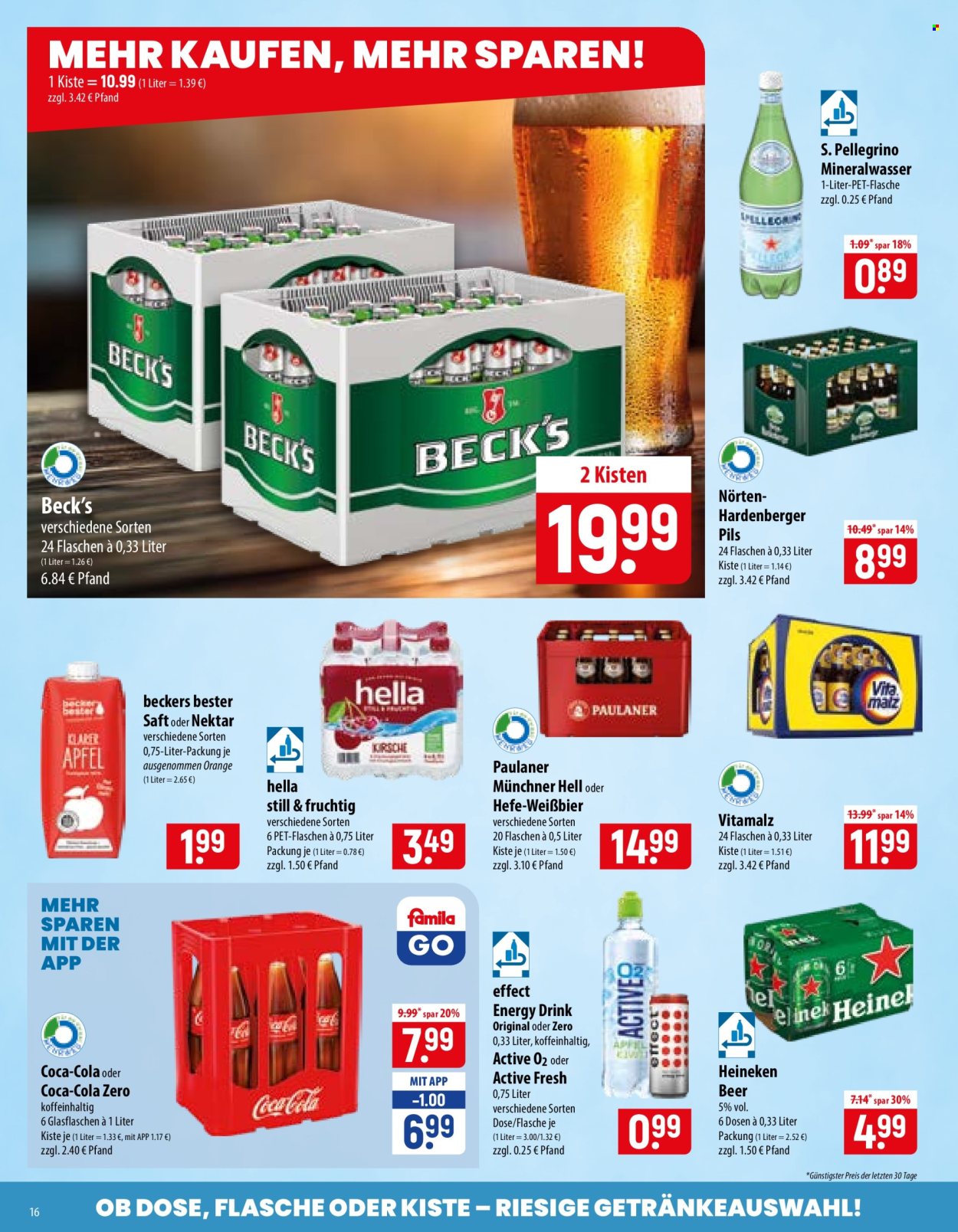 famila Prospekte  - 10.08.2026 - 15.08.2026. Seite 16