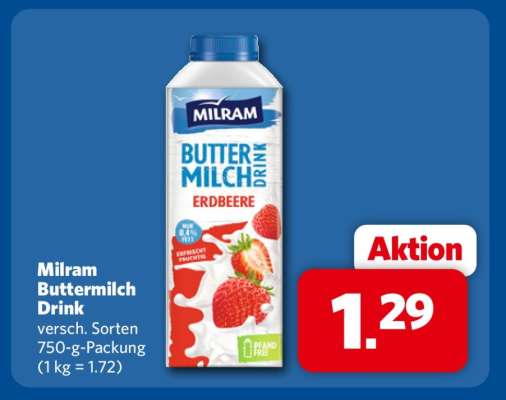 Milram Buttermilch Drink