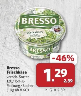Bresso Frischkäse
