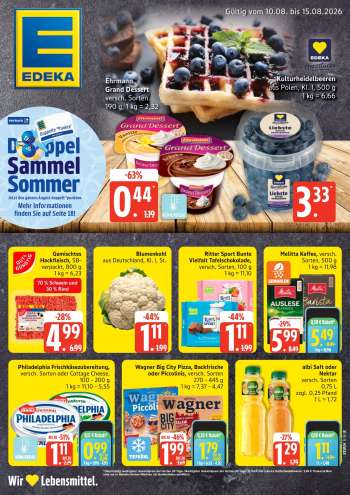 Prospekte Edeka - 10.08.2026 - 15.08.2026.