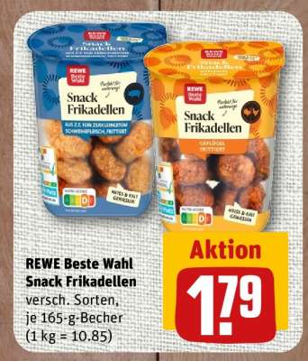 REWE Beste Wahl Snack Frikadellen