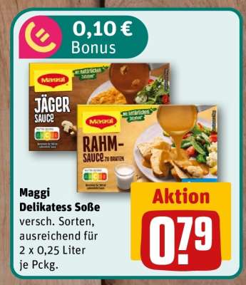 Maggi Delikatess Soße