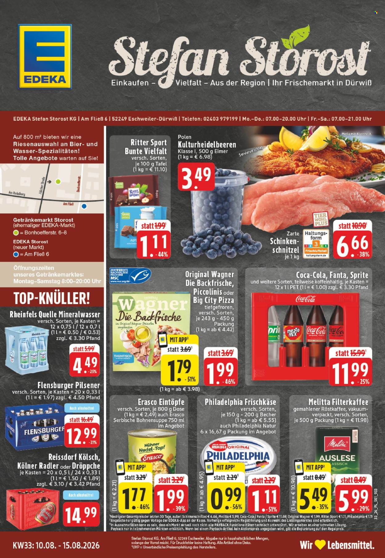Edeka Prospekte  - 10.08.2026 - 15.08.2026. Seite 1