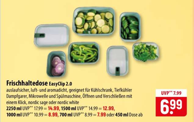 Frischhaltedose EasyClip 2.0
