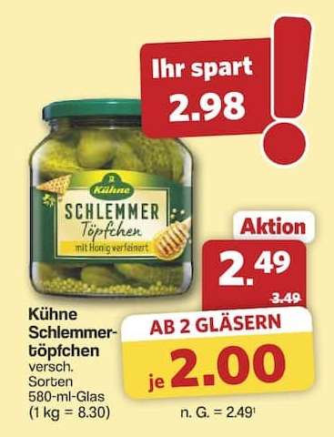 Kühne Schlemmertöpfchen