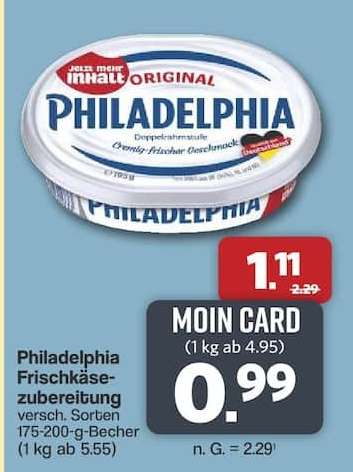 PHILADELPHIA Frischkäsezubereitung