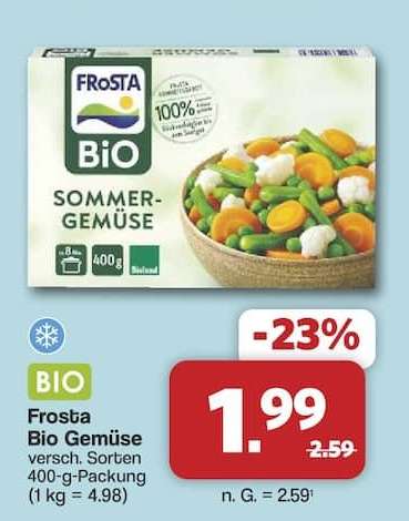 Frosta Bio Gemüse