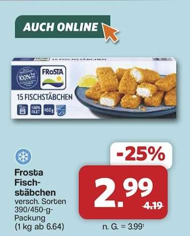 Frosta Fischstäbchen