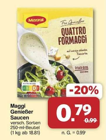 Maggi Genießer Saucen