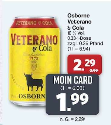 Osborne Veterano & Cola