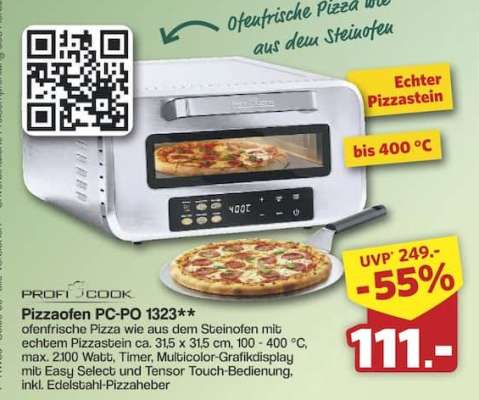 Pizzaofen PC-PO 1323