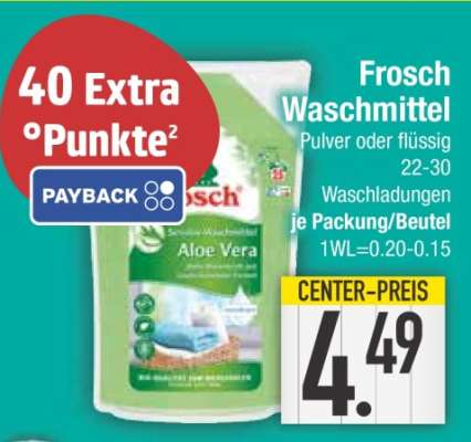 Frosch Waschmittel