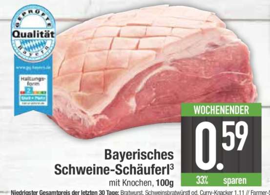 Bayerisches Schweine-Schäuferl