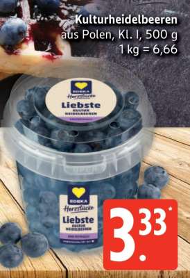 Kulturheidelbeeren