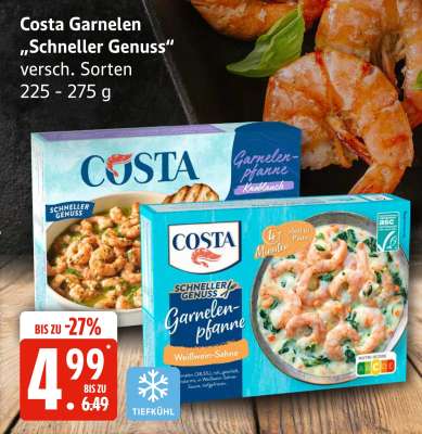 Costa Garnelen „Schneller Genuss“