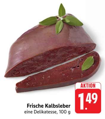 Frische Kalbsleber