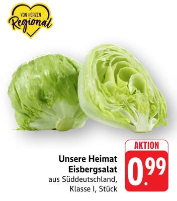 Unsere Heimat Eisbergsalat