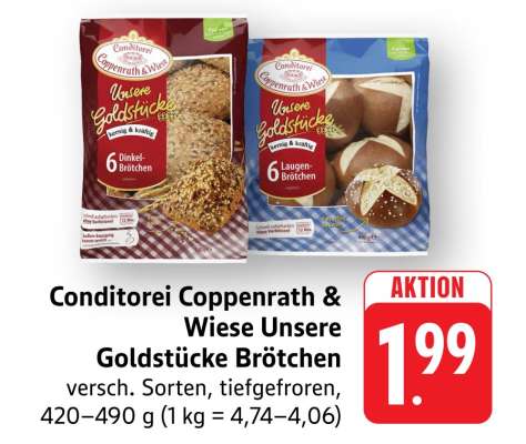 Conditorei Coppenrath & Wiese Unsere Goldstücke Brötchen