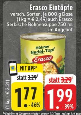 Erasco Eintöpfe
