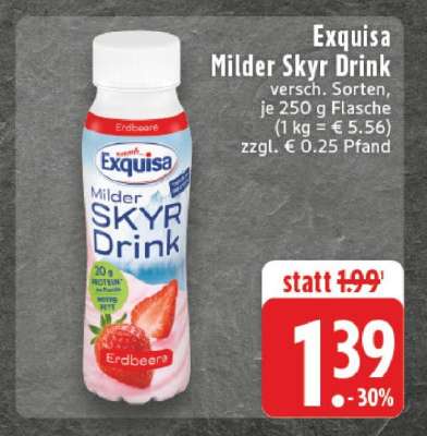 Exquisa Milder Skyr Drink