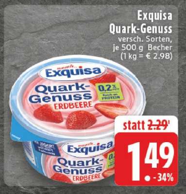 EXQUISA Quark-Genuss