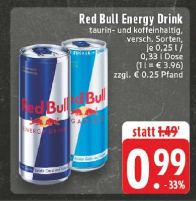 Red Bull Energy Drink*