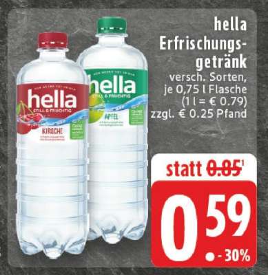 HELLA Erfrischungsgetränk