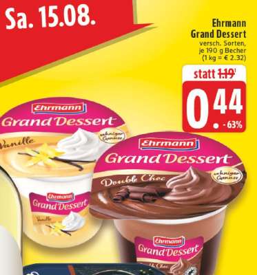 Ehrmann Grand Dessert