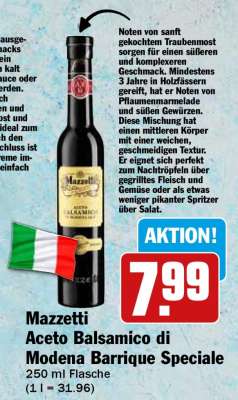 Mazzetti Aceto Balsamico di Modena Barrique Speciale
