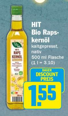 HIT Bio Rapskernöl